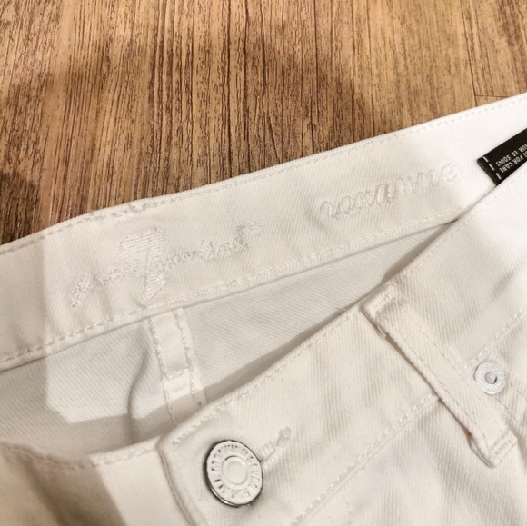 7 for all Mankind cotton  white jeans - Picture 7 of 8